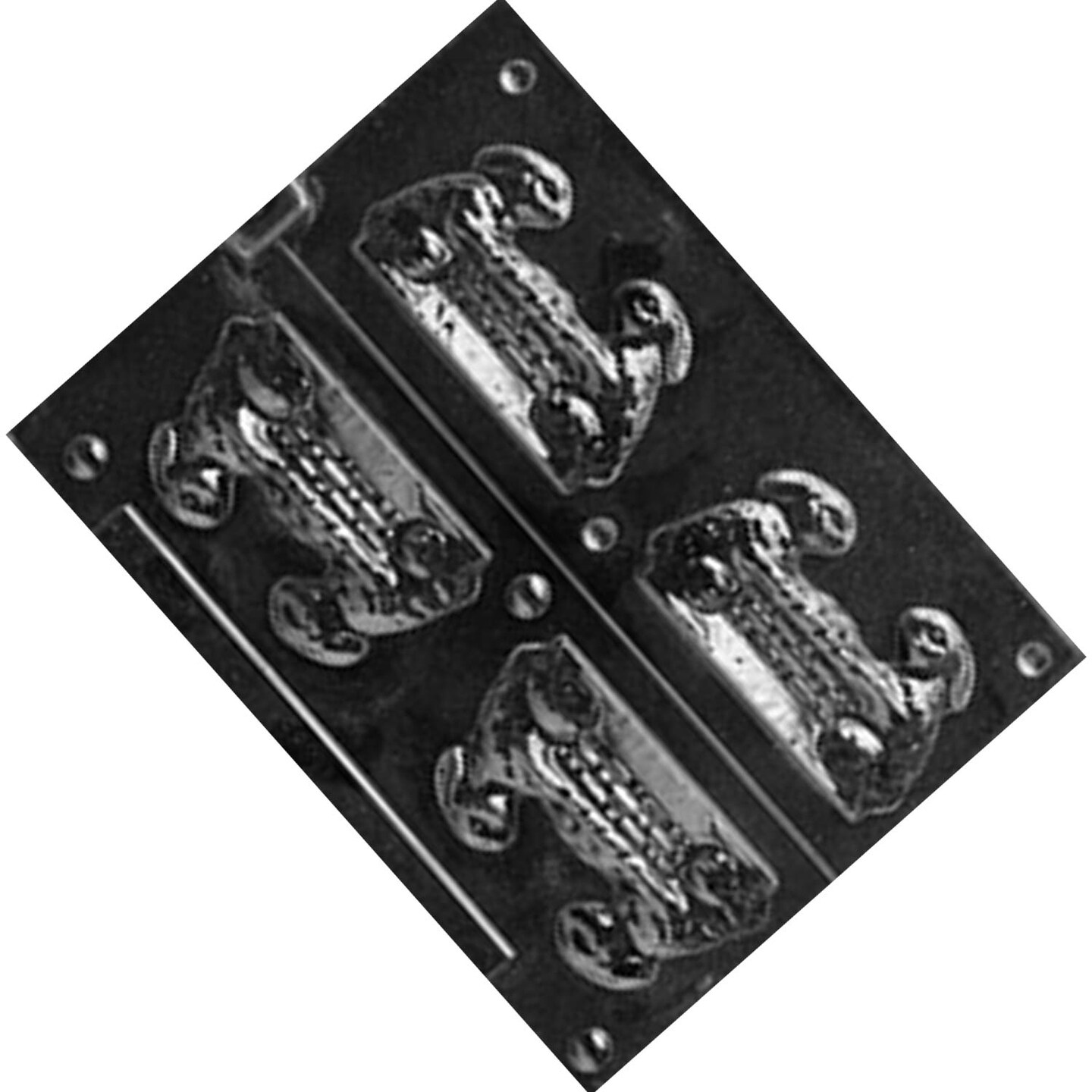 3D Bunny with Basket Chocolate Mold