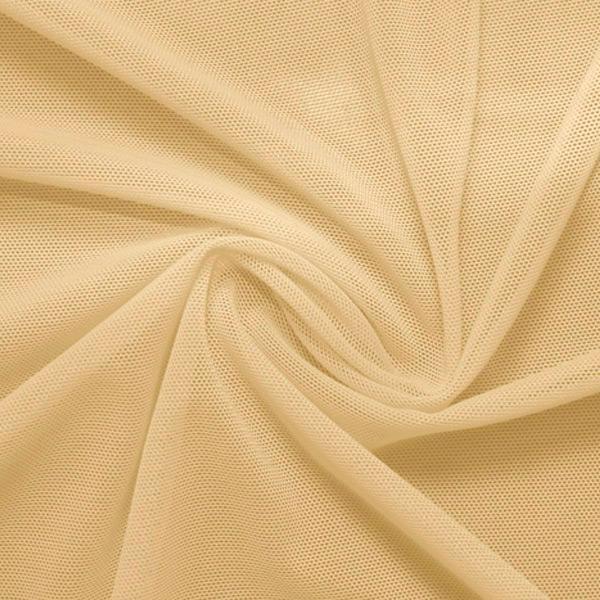 1 Yard Power Mesh Fabric Skin Tones and Neutrals Collection 36" x 60" Length by Width