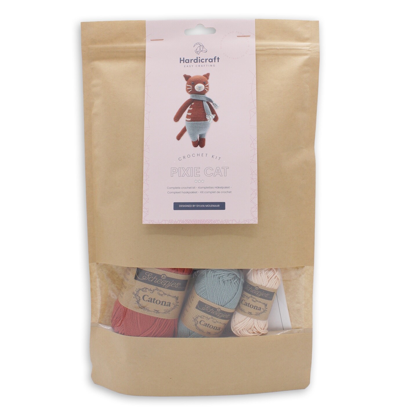 Hardicraft Amigurumi Kit-Pixie Cat Crochet