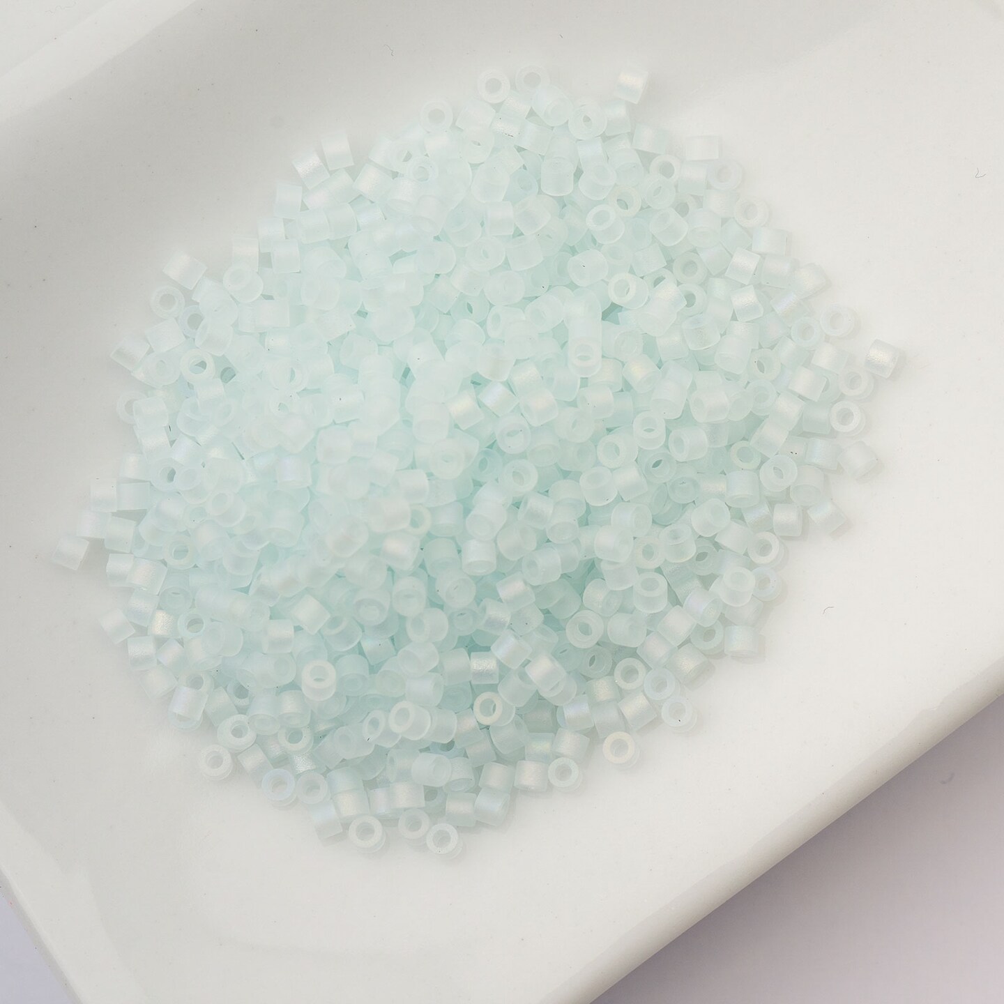 John Bead Matte Macaron Cylin Beads 11/0 Glass Cylindrical Seed Beads, 25g