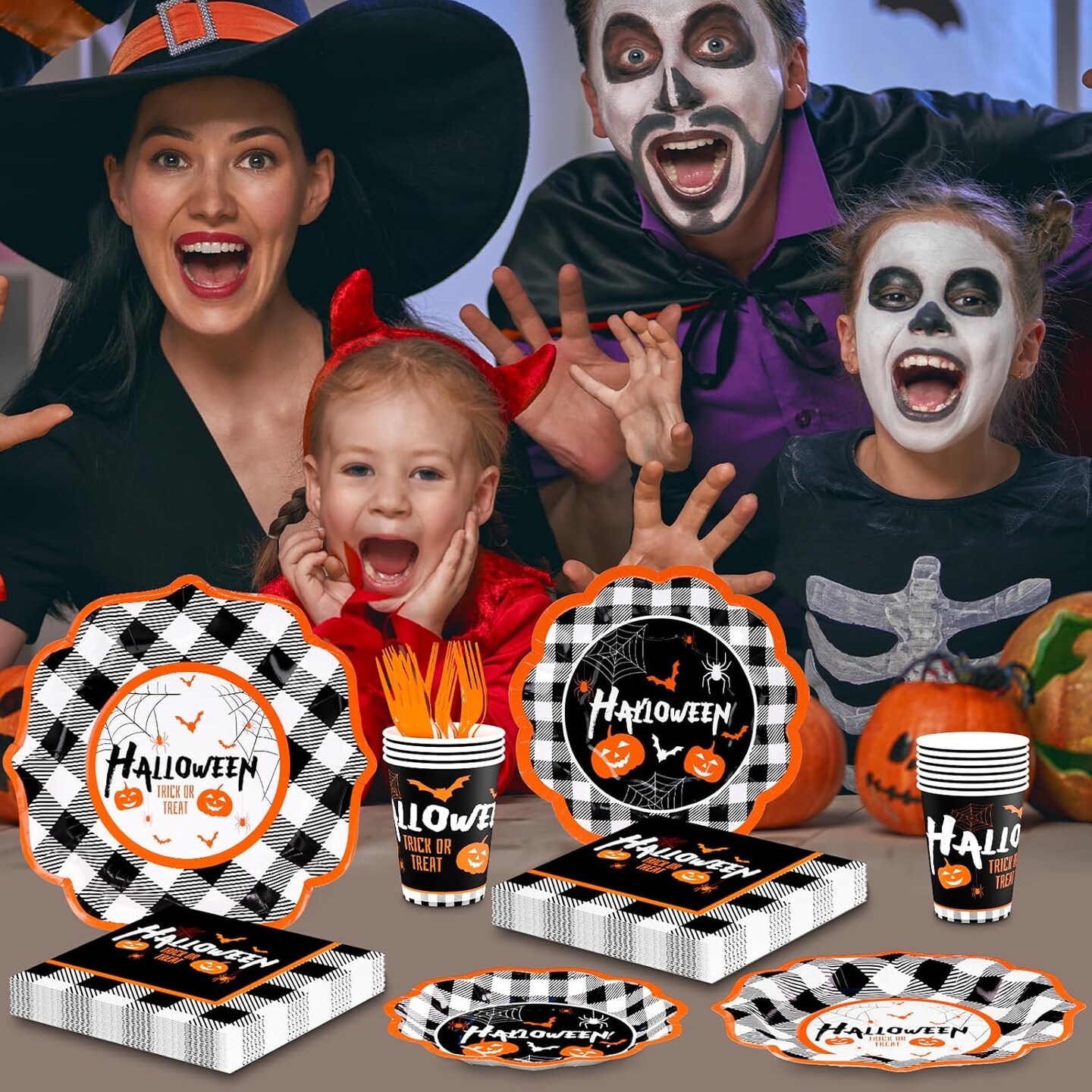 Halloween Party Supplies(Multicolor)9 x 4 x 9 inches