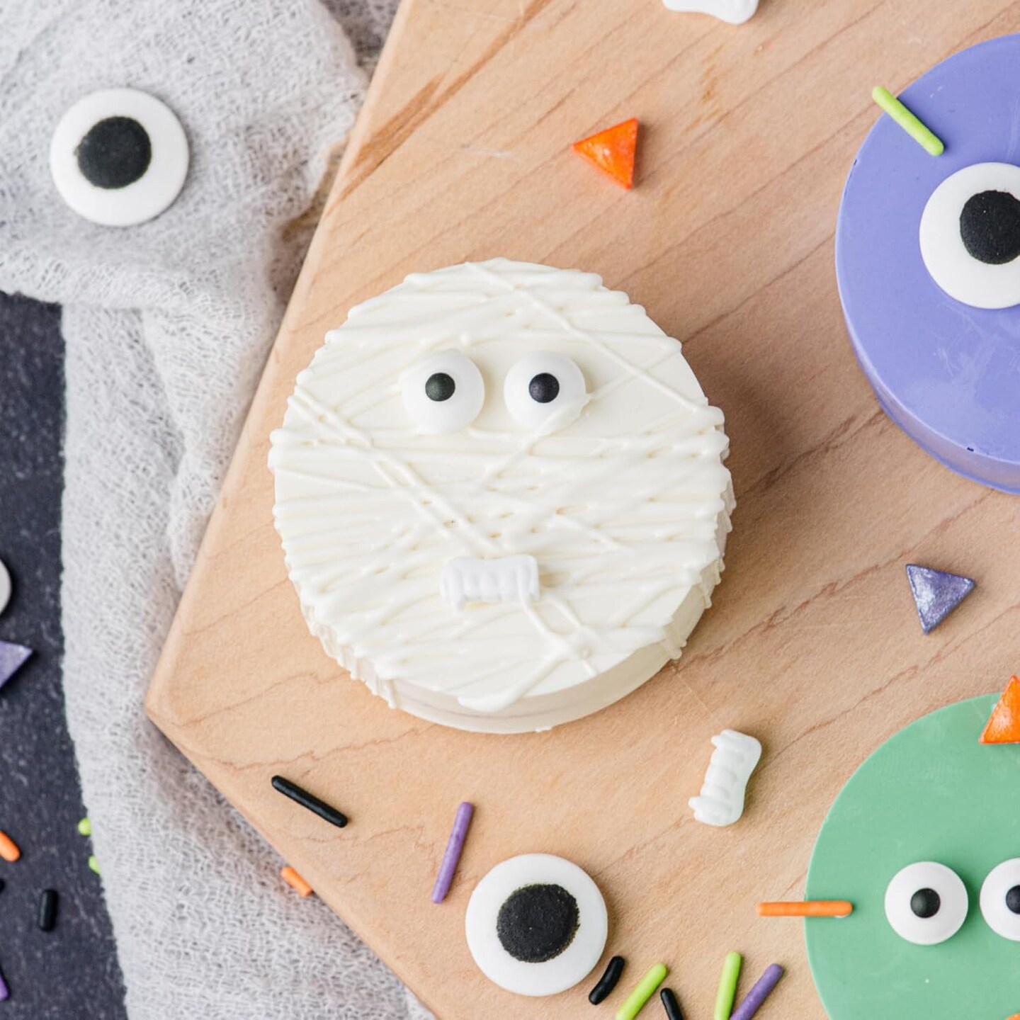 Sandwich Cookie Decorating Kit(Halloween)