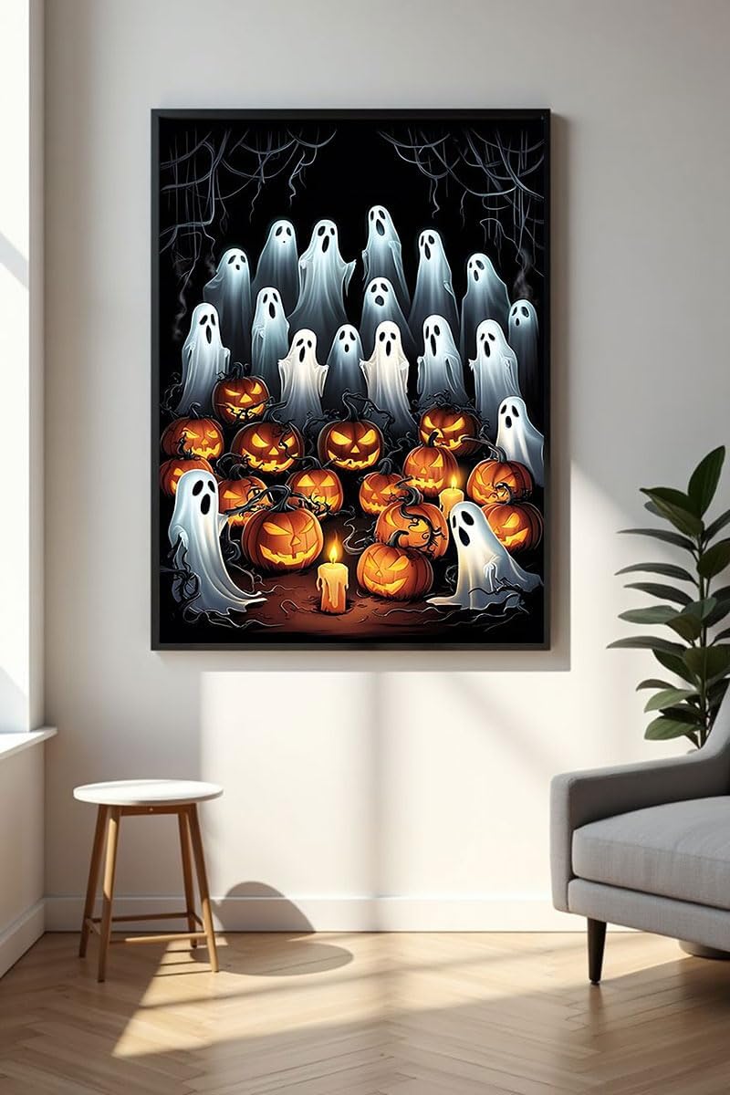 Terrifying Ghost Diamond Painting Kits
