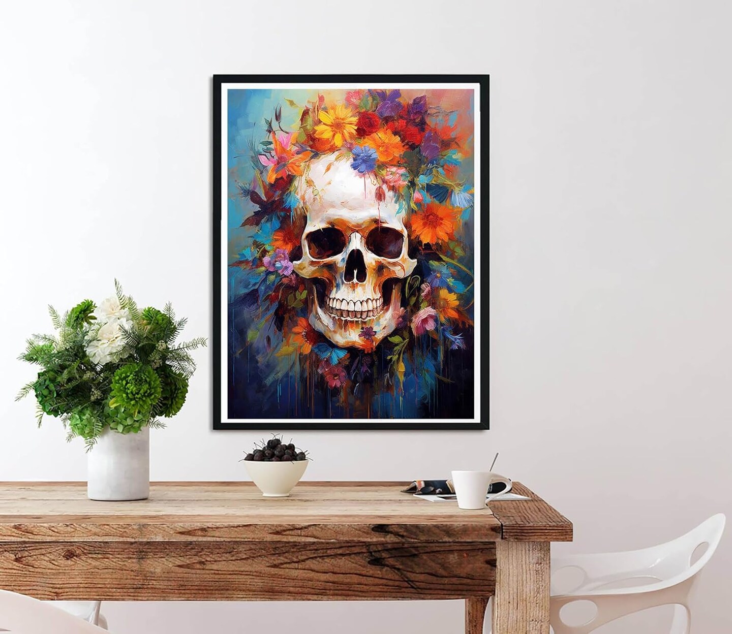 Paint by Numbers Kits for Adults Skeleton