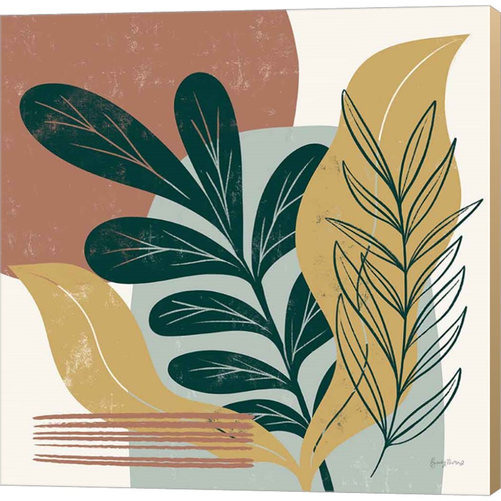 Mid Century Modern III Light by Becky Thorns - 24x24 Canvas Art Print