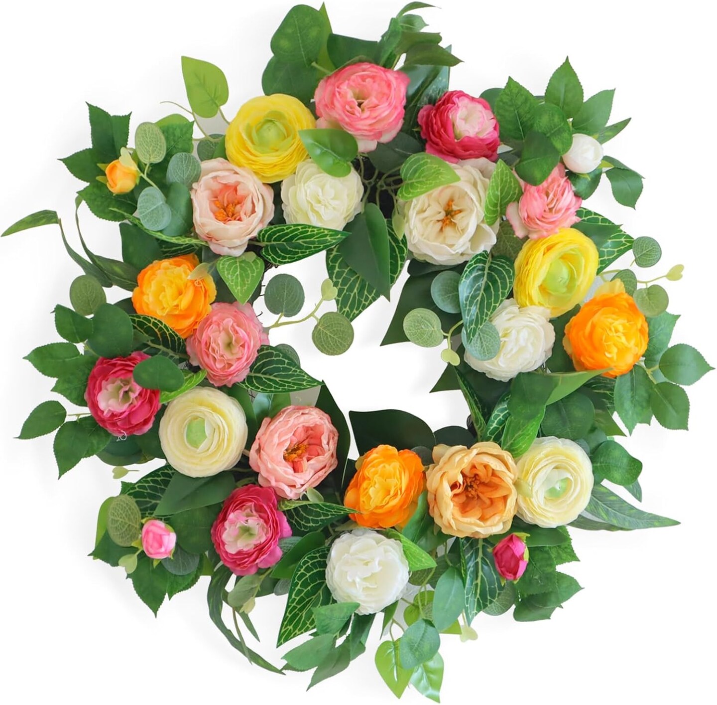 Spring Summer Wreaths for Front Door