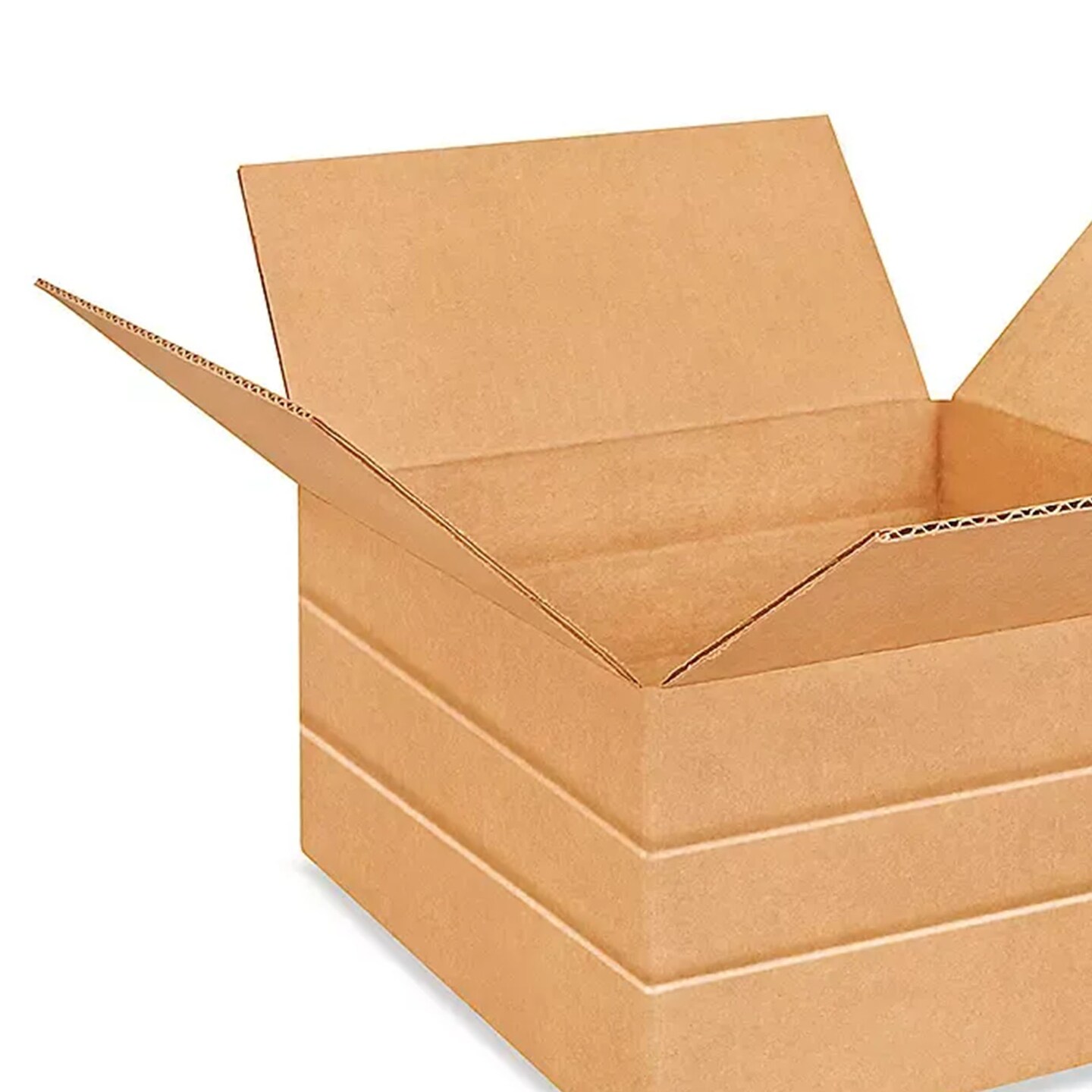 250 Pack Strong Multi Depth Corrugated Shipping Cartons for Storage and Transport 12 x 12 x 6