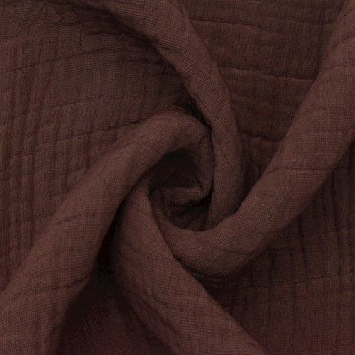 Earth Brown Cracked Double Woven Matelasse Decorating Fabric By the Yard