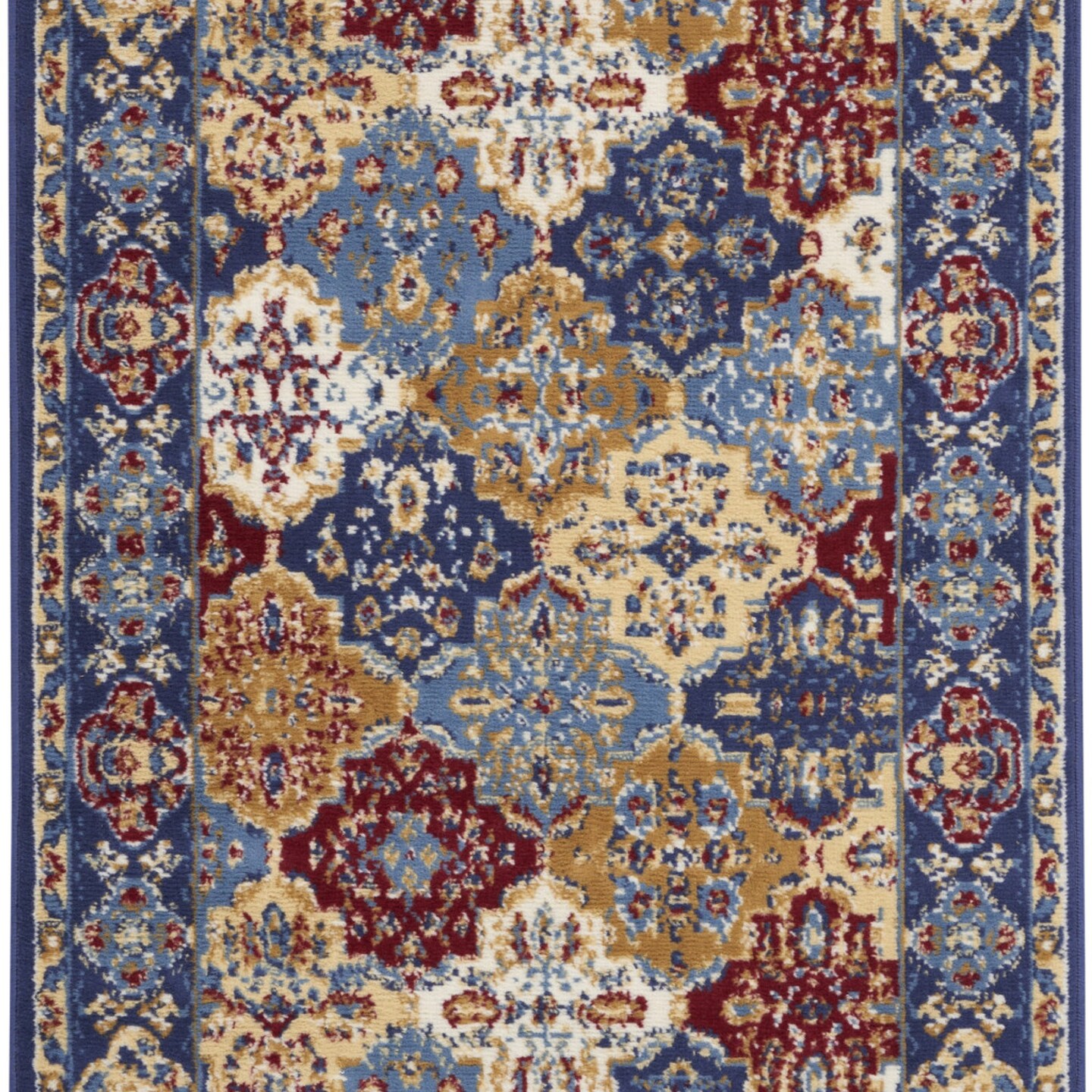 Edge Collections - 3' X 5' - Multicolor - Durable Bohemian Non-Skid Area Rug for Warmth and Style - 1 Piece