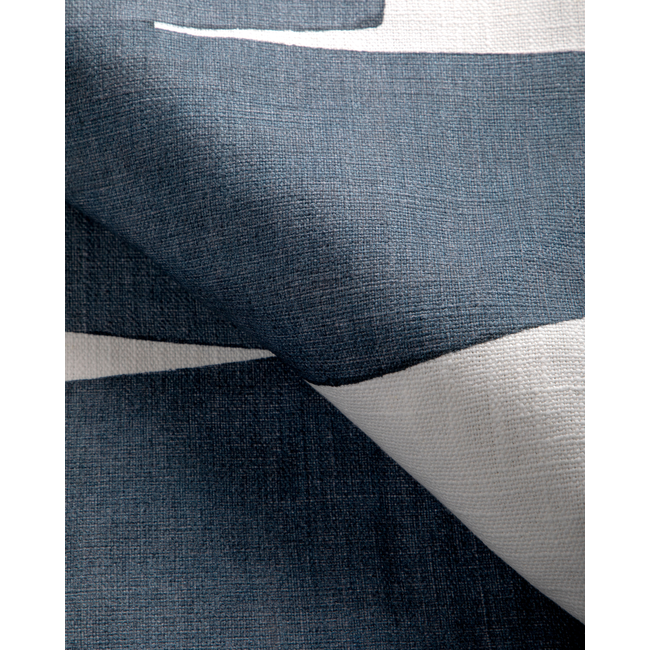 1 Yard Abstract Geometric Cotton Print Fabric with Softened