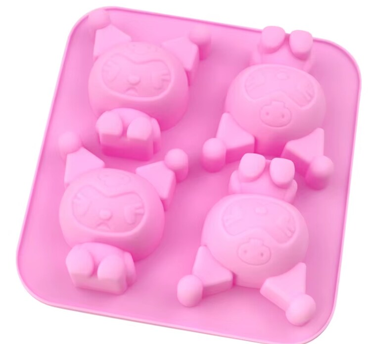 Cute Goth Bunny Silicone Mold
