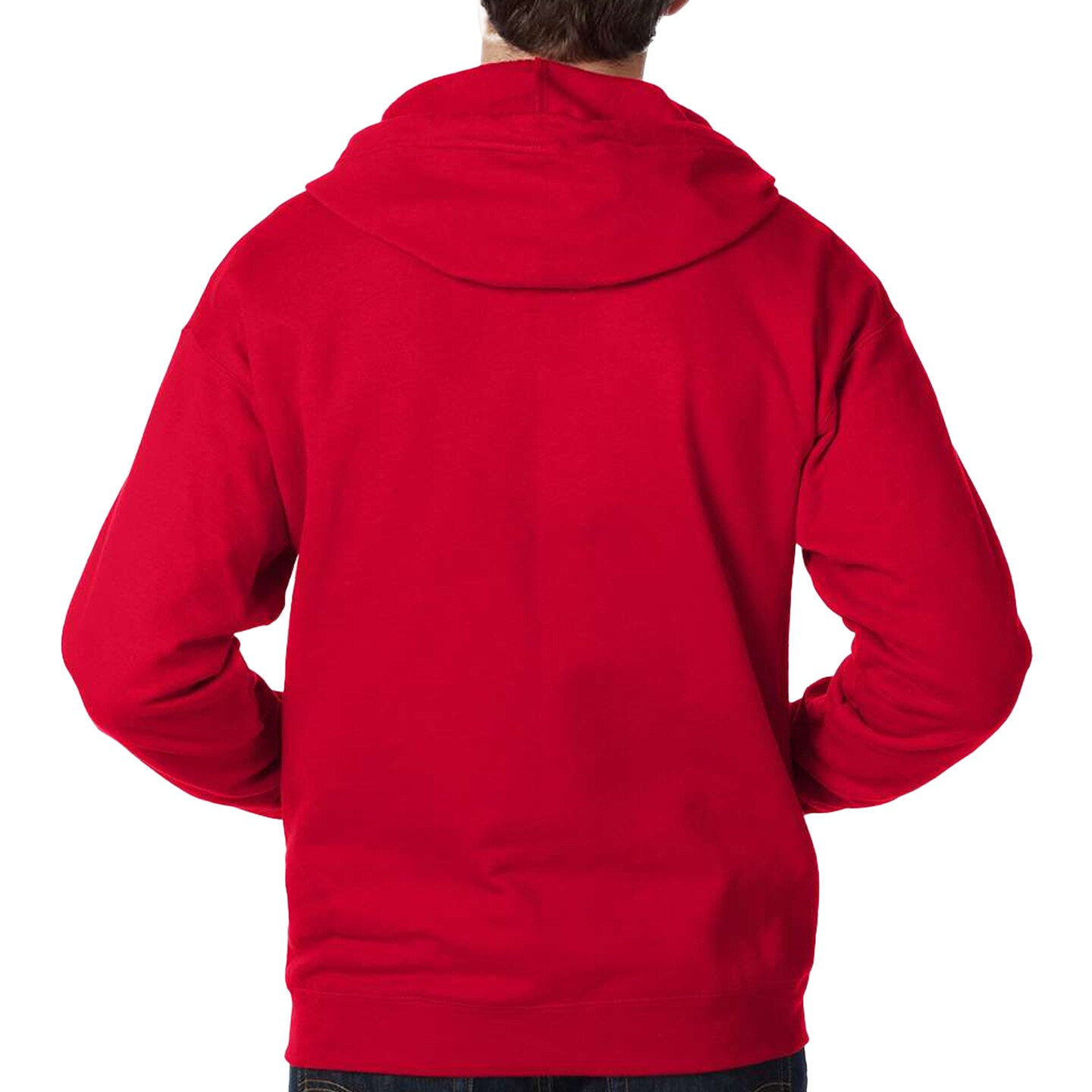 Hanes Ecosmart Full-Zip Hooded Casual Multicolor Full-Zip Hooded Sweatshirt