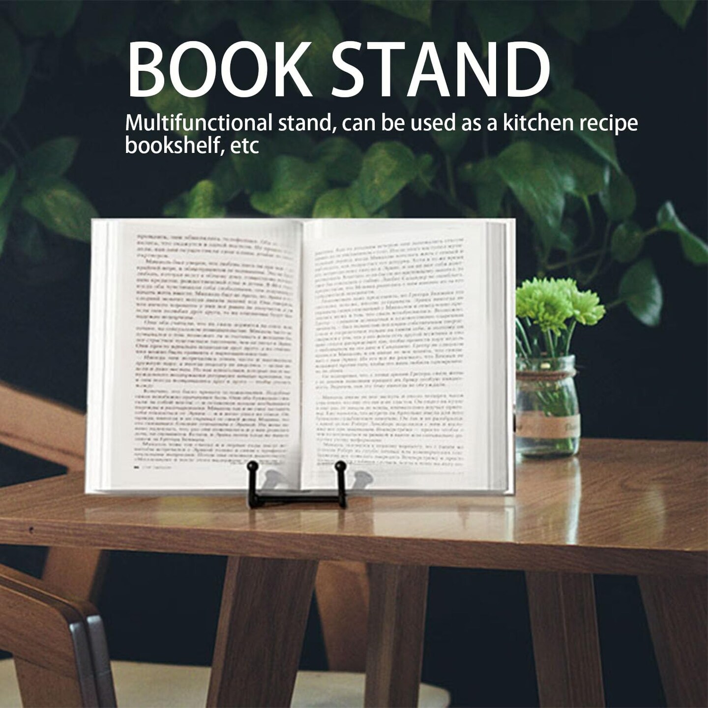 Plate Stands for Display, 5 Pack 6 Inch Plate Holder Display Stands, Metal Frame holder stand for Book, Picture, Decorative Plate, Photo and Platter, Tabletop Art