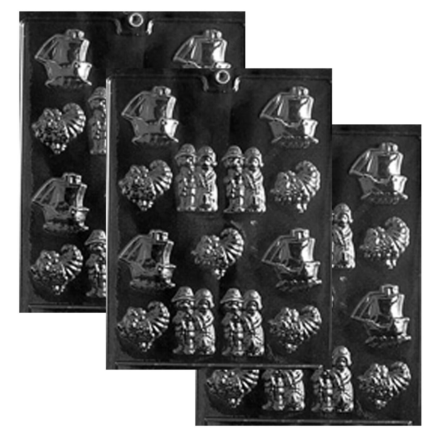 Bite Size Thanksgiving Chocolate Mold