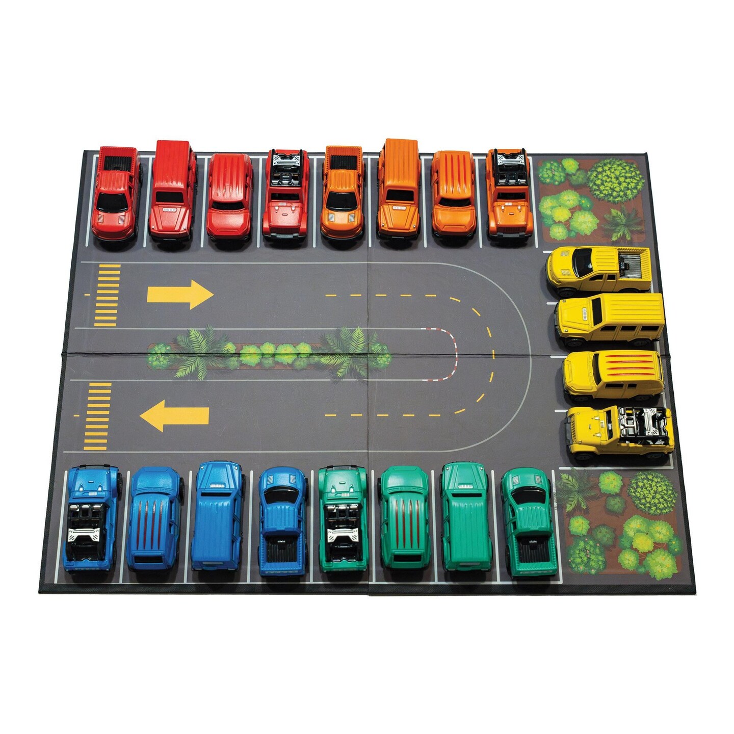 Myles & Me Line & Learn Cars Set, Color: Multicolored, Count: 32