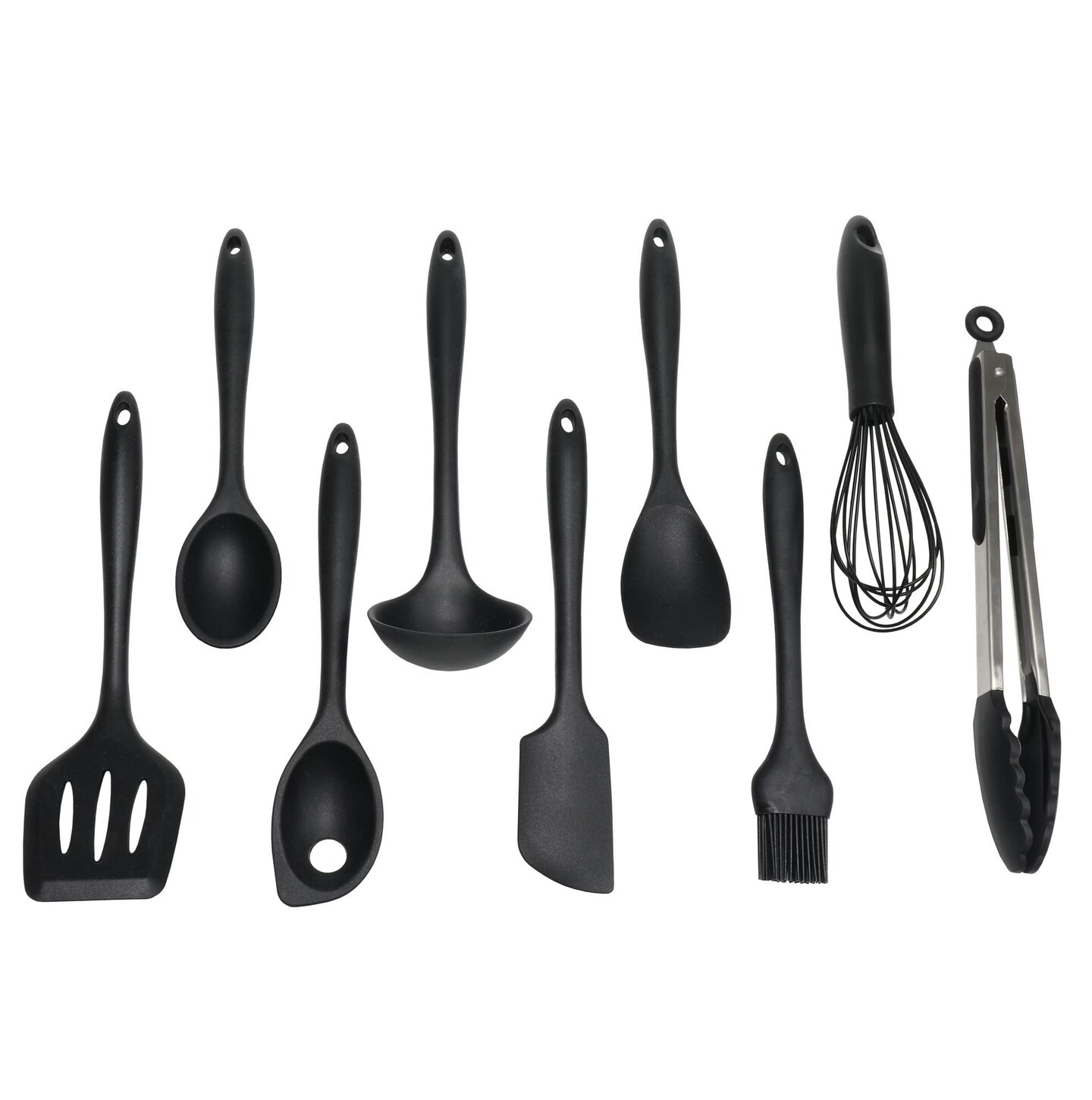 Chef Craft 9 Piece Premium Silicone Kitchen Tool and Utensil Set