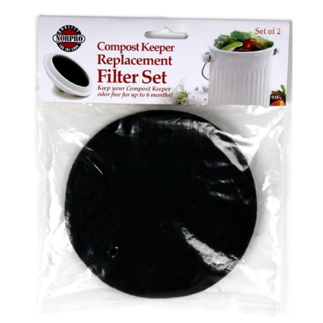 Norpro Replacement Filters for #83, 93, 93R & 93EB Compost Keepers
