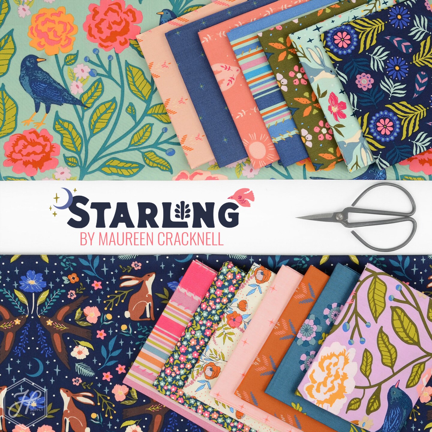 Linear Linen in Radiance (strl88916) | Starling | Maureen Cracknell | Art Gallery