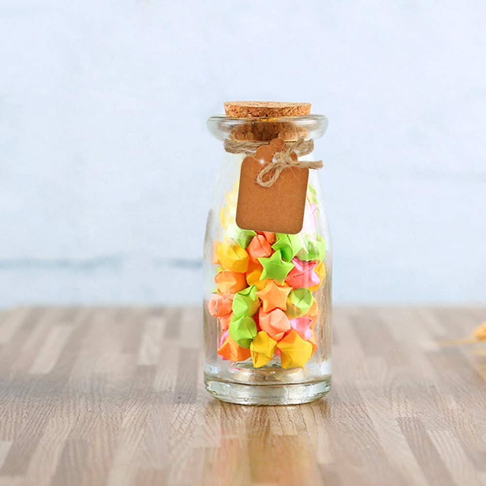 30Pcs Glass Favor Jar With Cork Lids,100 ML 3.4oz Potion Bottles,Small Apothecary Jars,Multifunctional,for Party Wedding Favors Halloween,Great Decoration