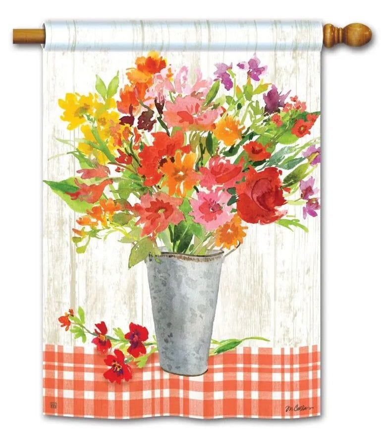 Summer Mix Flag 2 Sided Vertical Banner