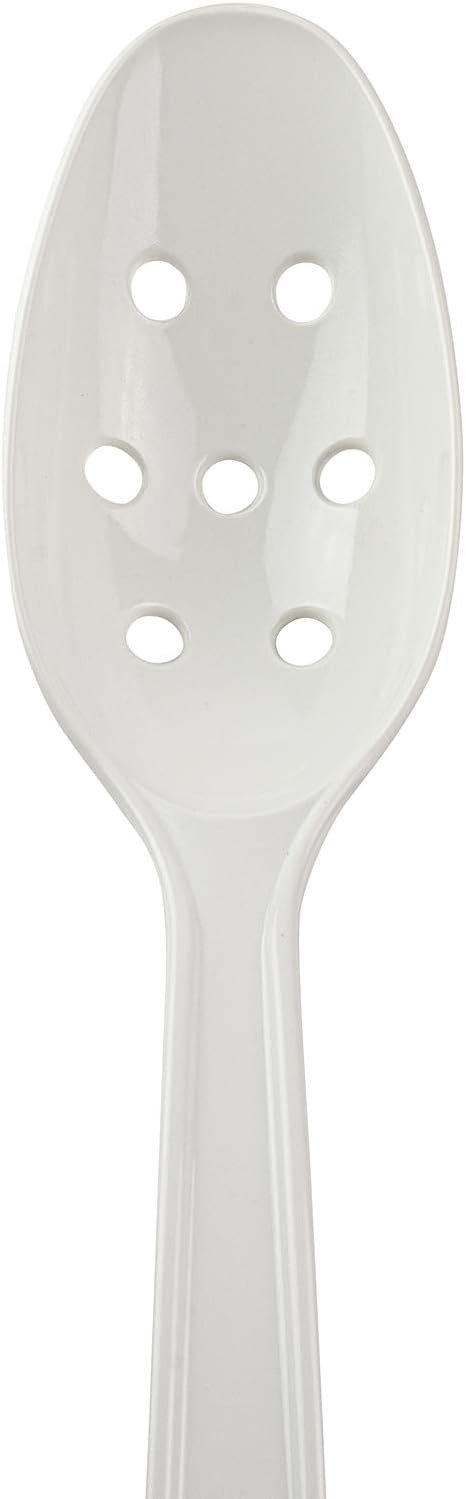 Hutzler LOPOL Reinforced Nylon Straining Spoon - White
