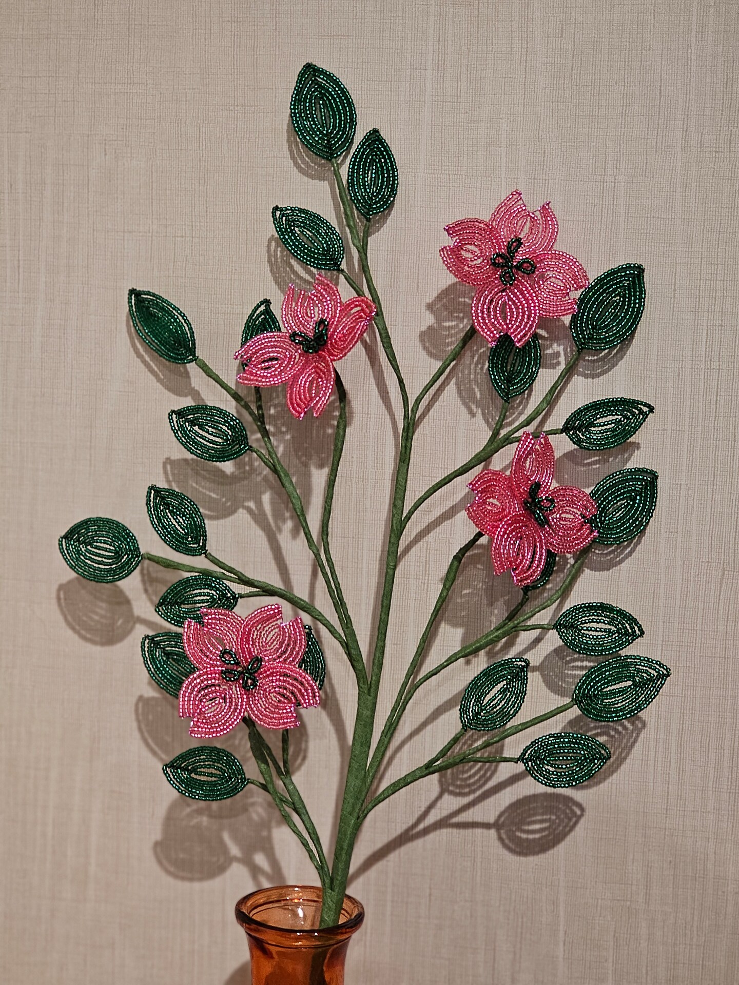 French Beaded flowers dogwood branch | MakerPlace by Michaels