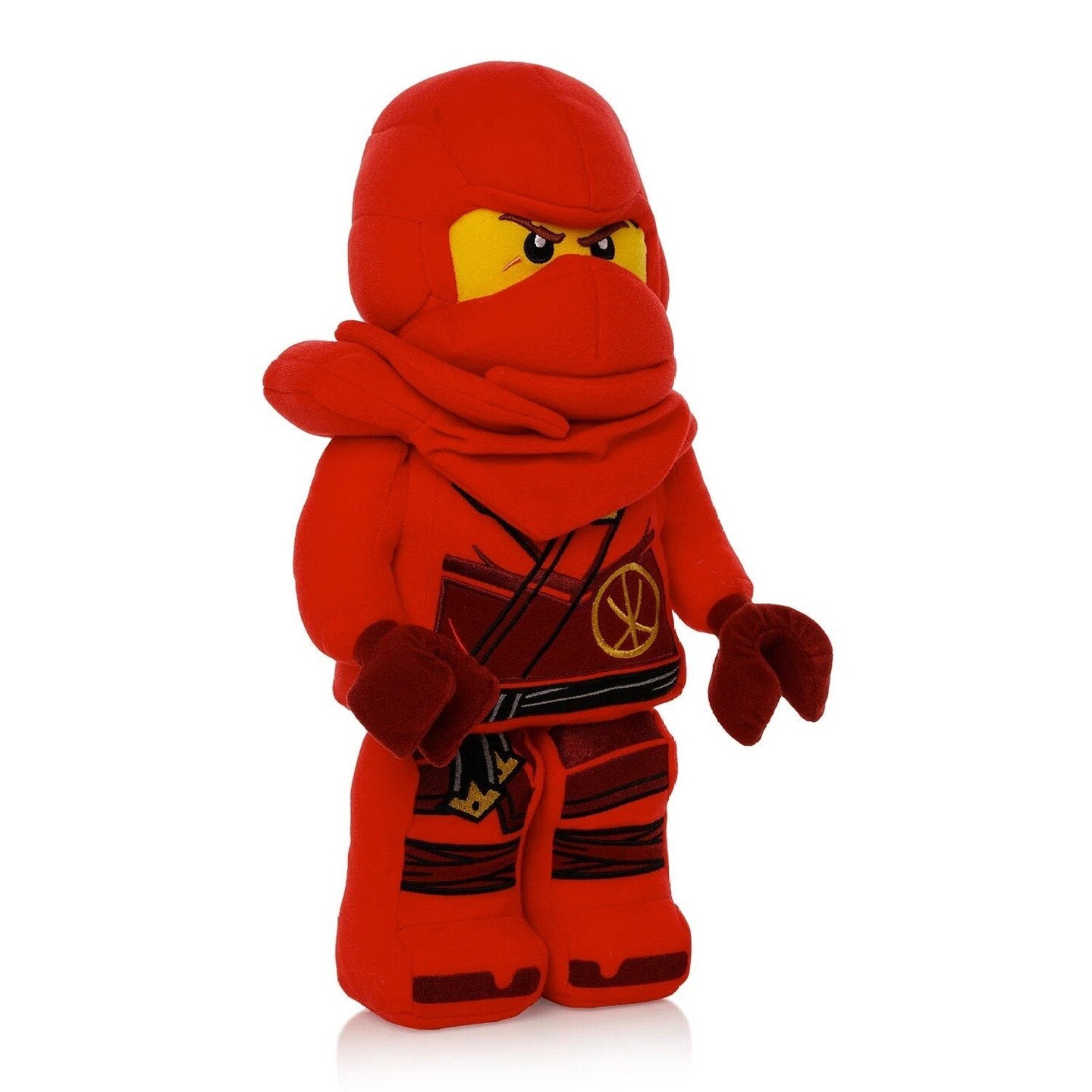 Manhattan Toy LEGO NINJAGO Kai Red Ninja Warrior Plush Minifigure Character (2023 Release)