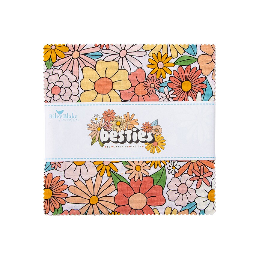 Besties 5&#x22; Square Pack