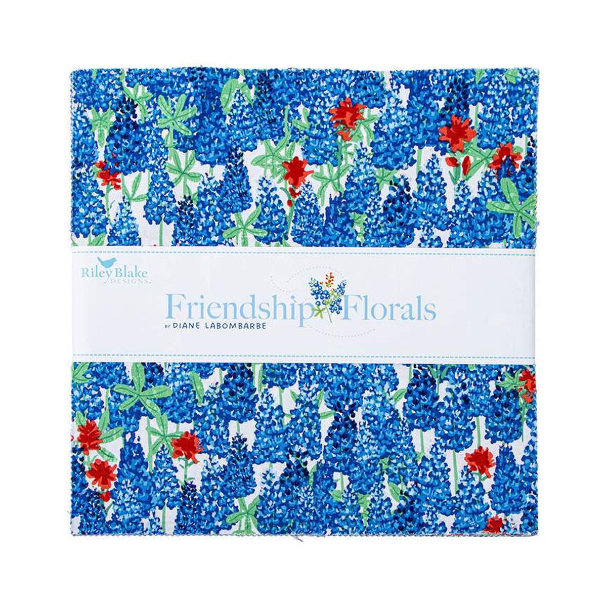 Friendship Florals 10&#x22; Square Pack