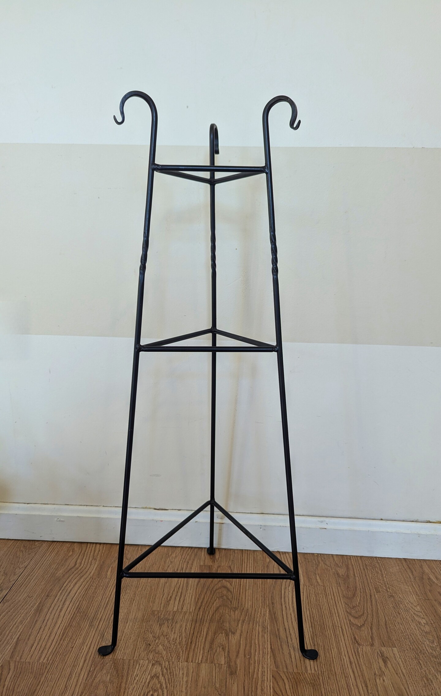 Three-Tier Wrought Iron Black Plant Stand  Plant Holder for Indoor Plants  and Flower Display | Rustic Home Decor | Amish Made in the USA | MakerPlace  by Michaels