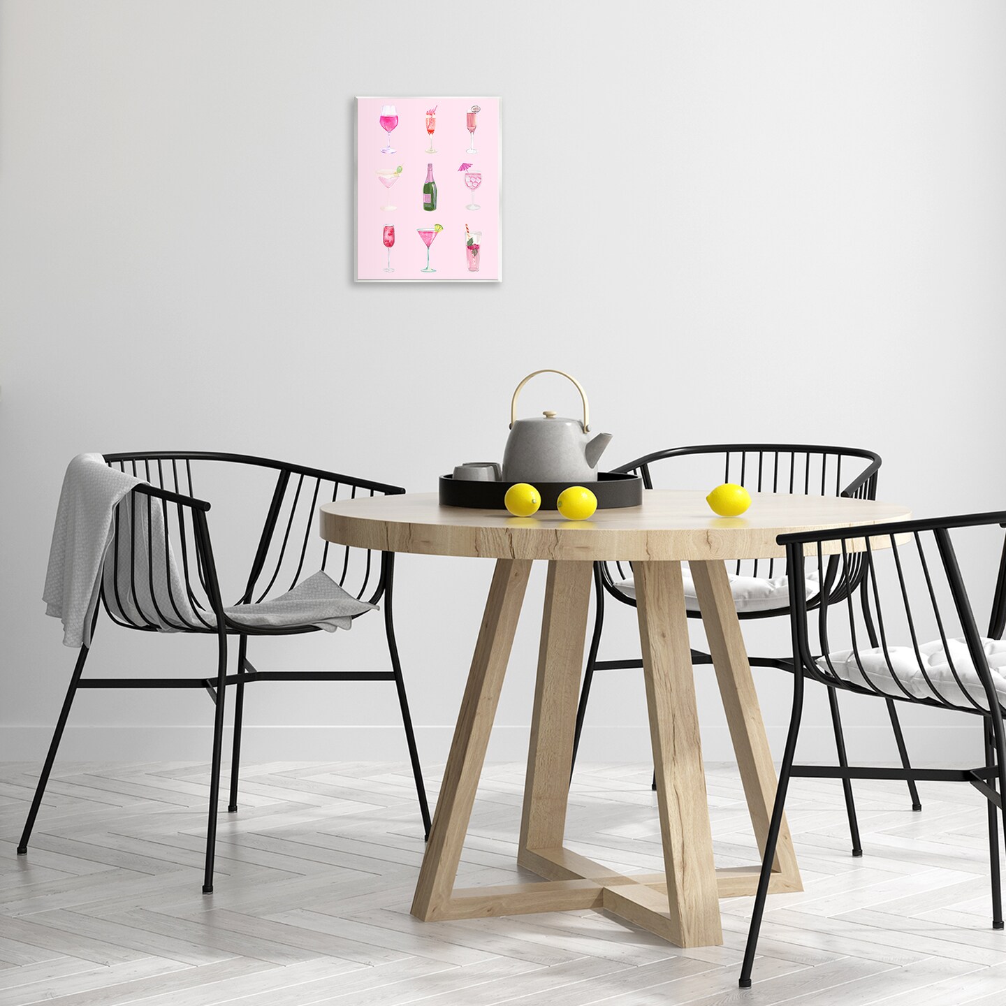 Stupell Industries Various Pink Drinks Wall Plaque Art Design by House of Lulu