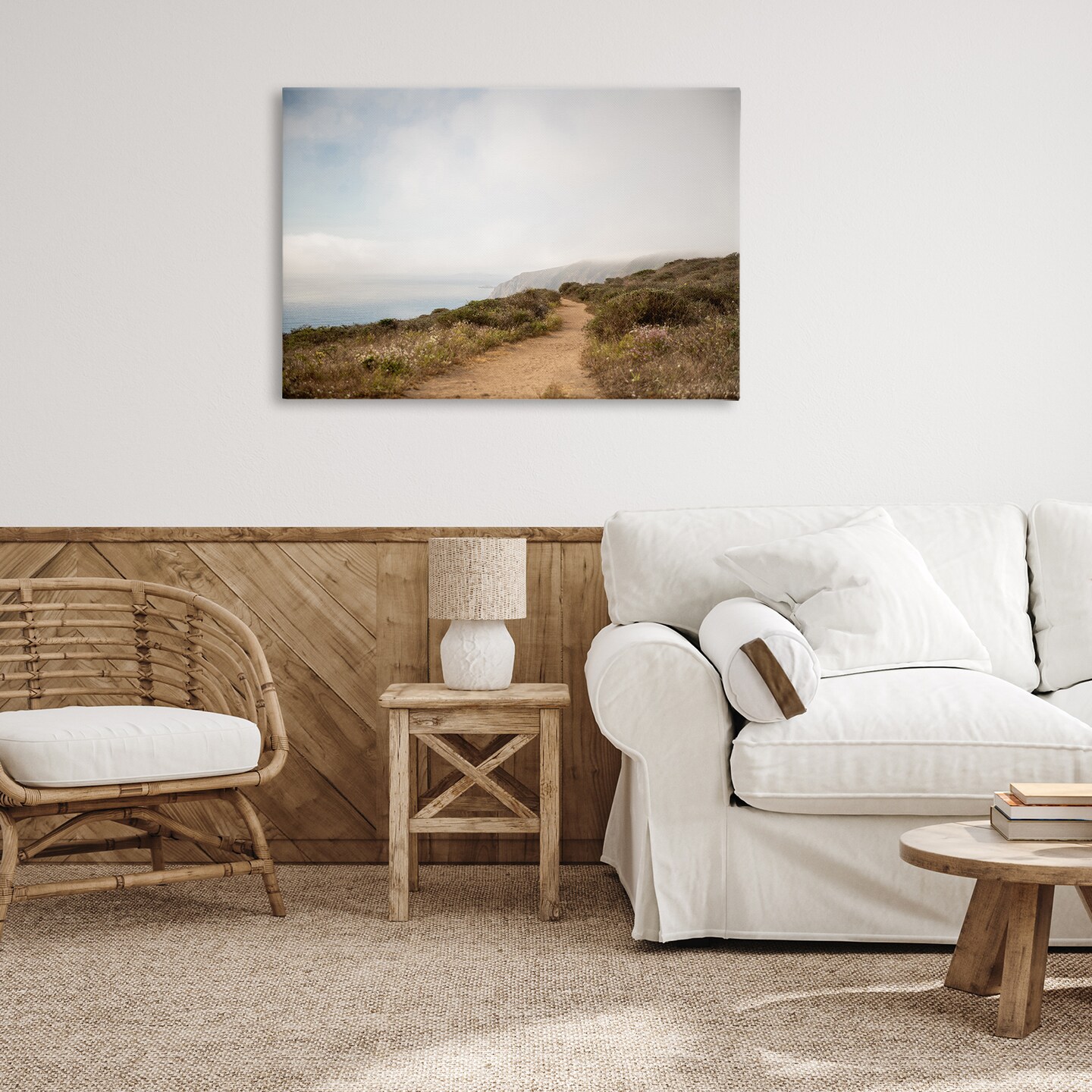Stupell Industries Wild Coast Pathway Canvas Wall Art Design by Crystal Lynn Collins