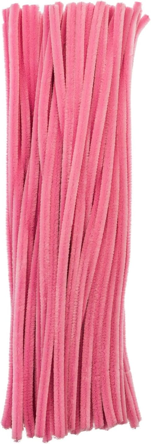 John Bead 12in x 6mm Chenille Pipe Cleaners, 100pcs