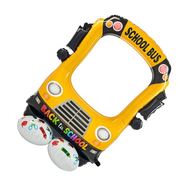 Anagram&#xAE; 56 inch Selfie School Bus AirLoonz