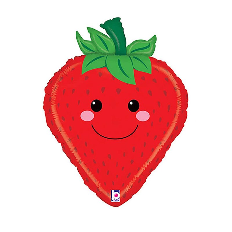 Betallic&#xAE; 26 Inch Produce Pals Strawberry Balloon