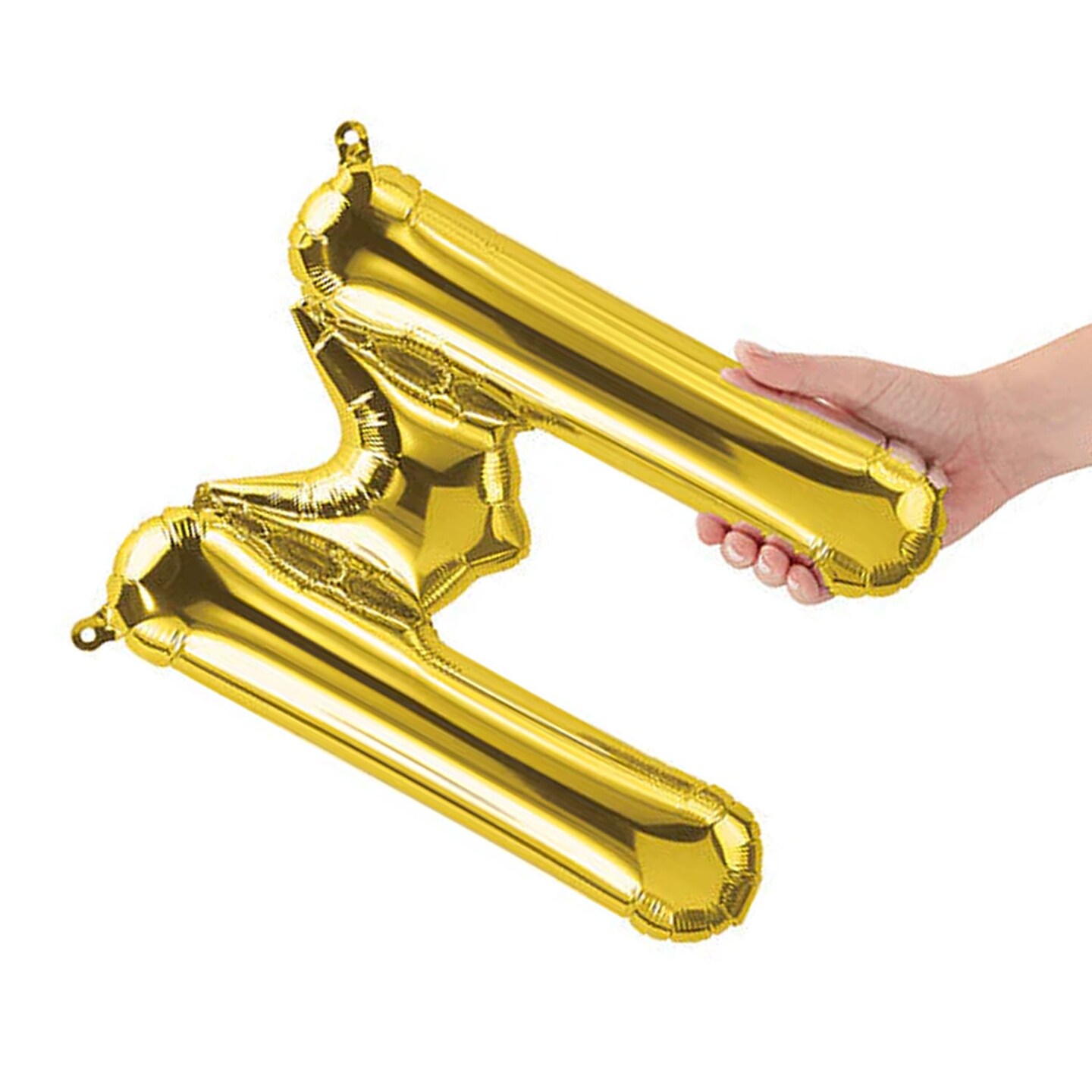 NorthStar Balloons&#xAE; 16&#x22; Gold Letter M Balloon Air Fill Only