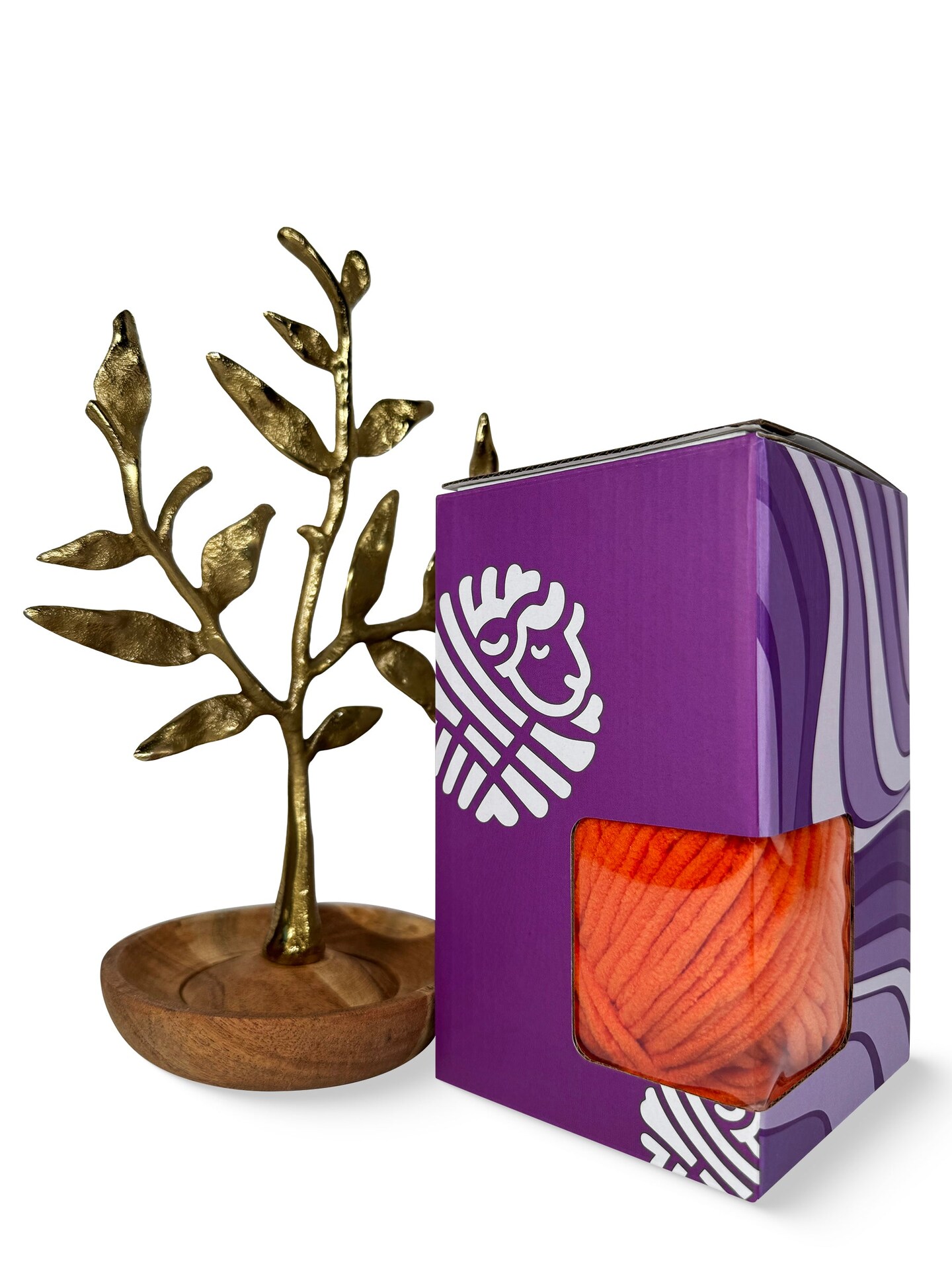 Craftytop&#x2122; Bulky Velvet Yarn #5 for Knitting &#x26; Crochet (Pumpkin Patch)