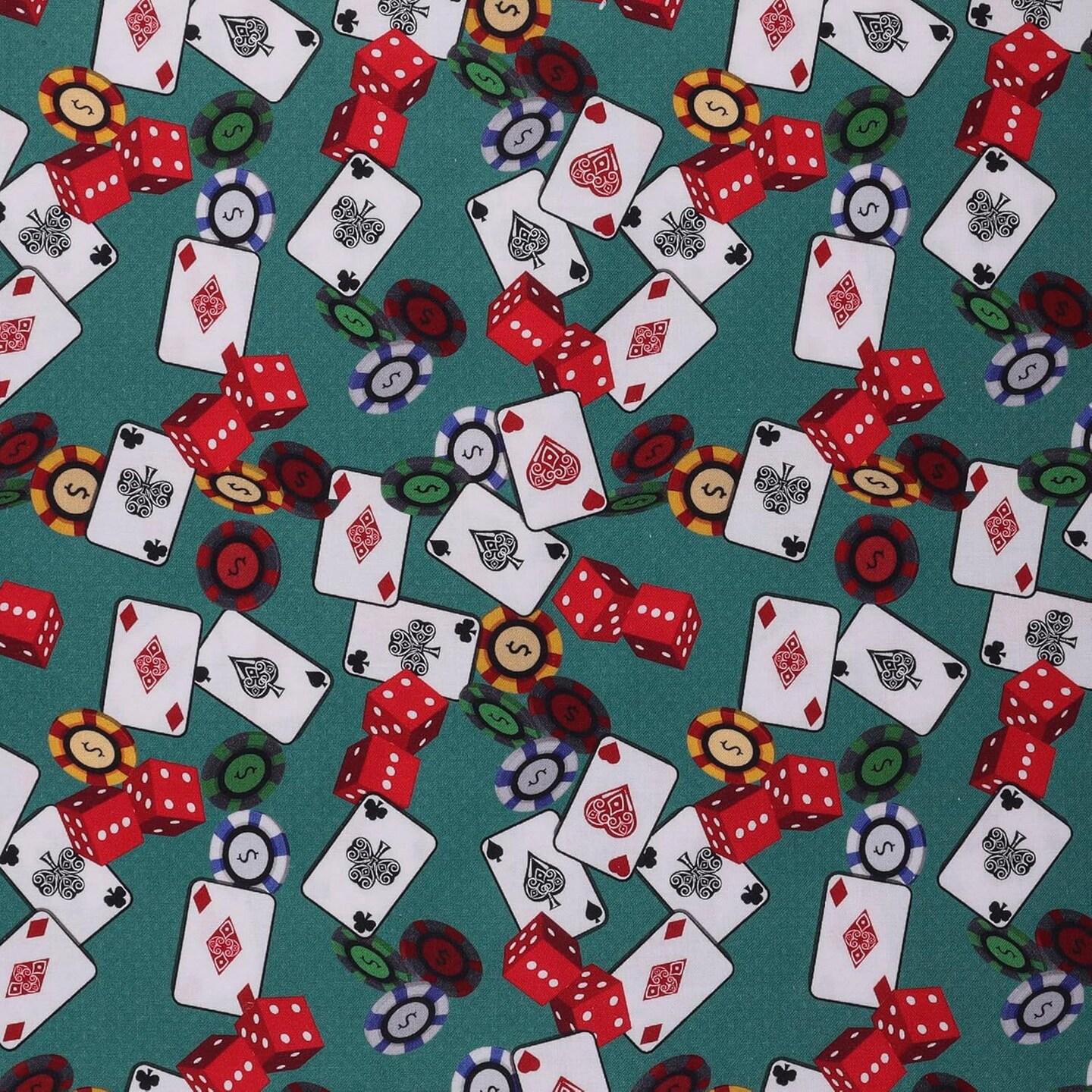 Mook Fabrics Casino Cotton Fabric [45 in. Wide] - By The Yard