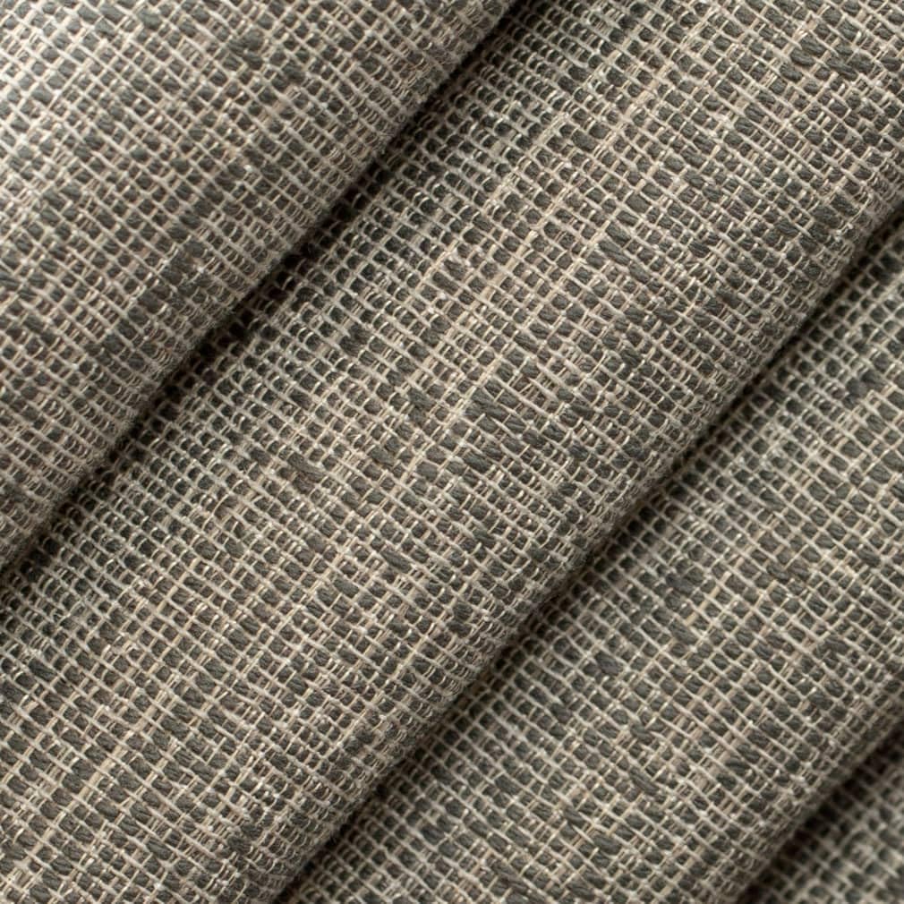 Grey Stain Resistant Performance Pet Friendly Texturedd Tweed Upholstery Fabric by The Yard - SKU: Isla Slate