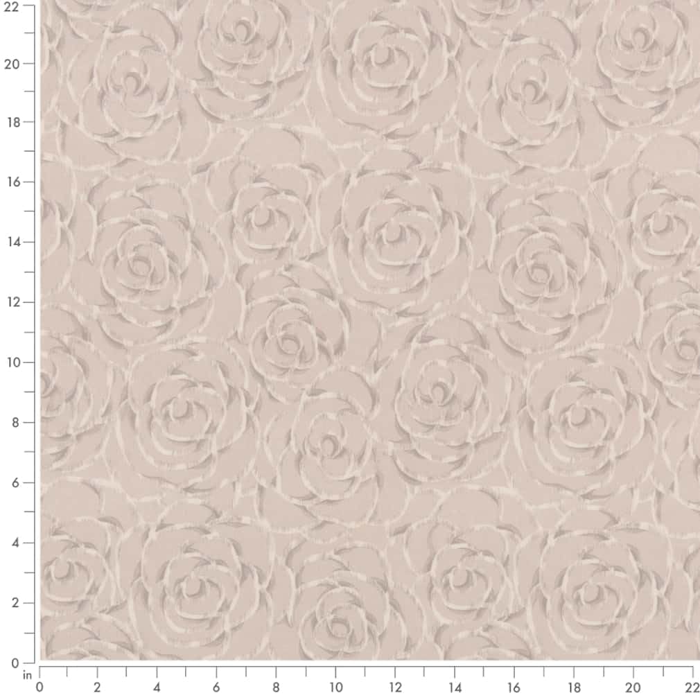 Grey Stain & Water Resistant Performance Pet Friendly Abstract Floral Linen Look Print Upholstery Fabric by The Yard - SKU: Lulu Marble