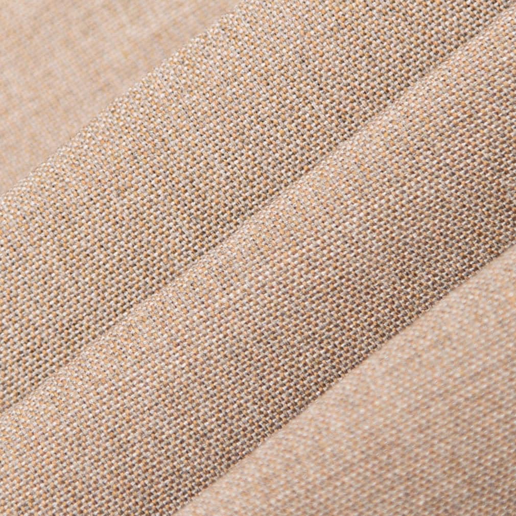 Natural Brown Stain Resistant Performance Pet Friendly Canvas Upholstery Fabric by The Yard - SKU: Mavis Taupe