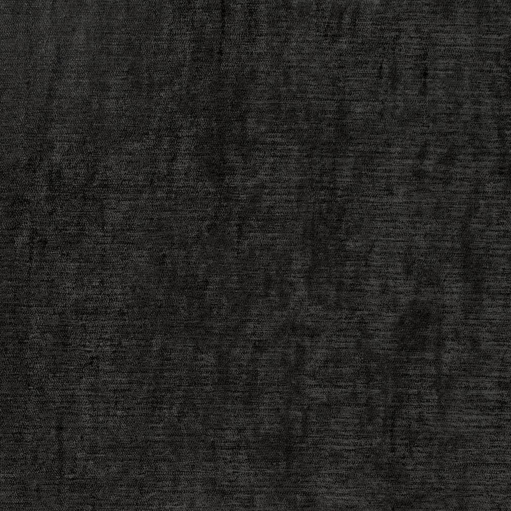 Black Velvet Upholstery Fabric by The Yard - SKU: Percey Raven