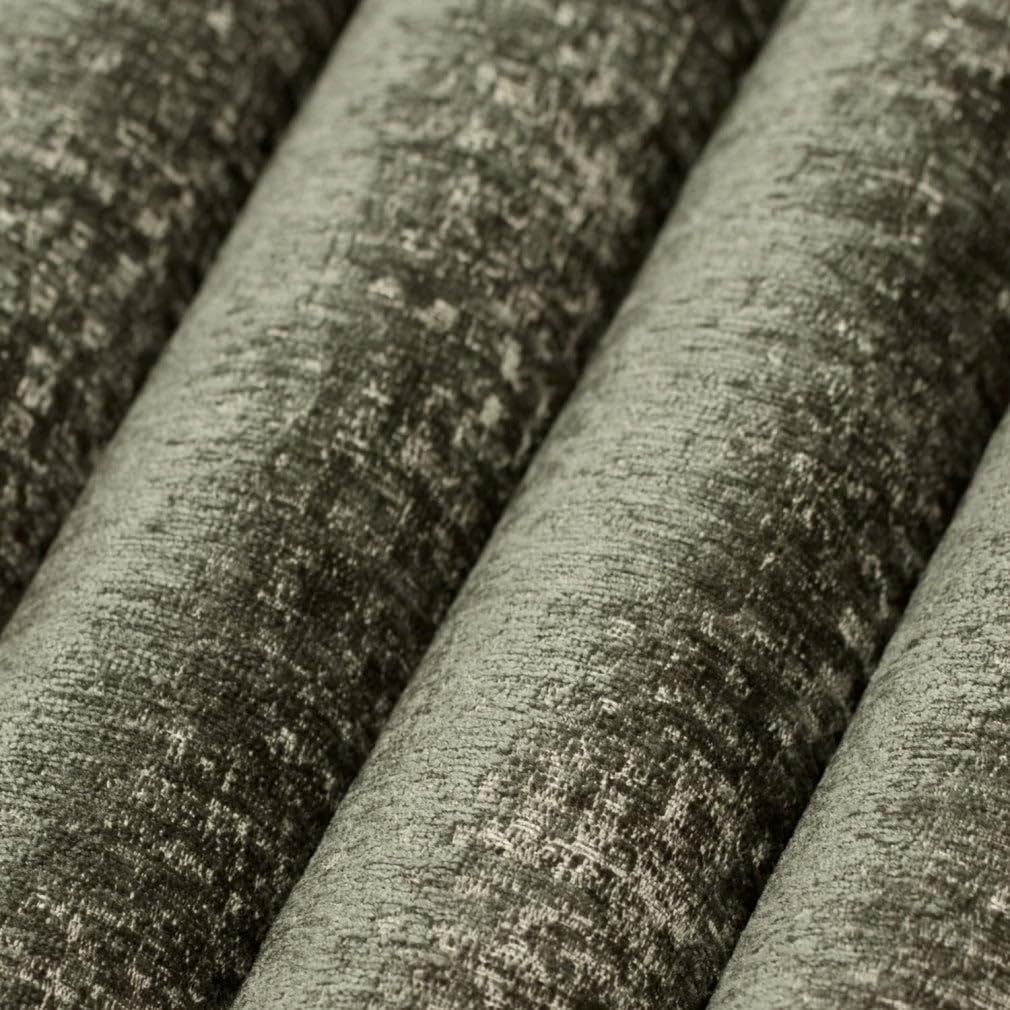 Brown Chenille Textured Upholstery Fabric by The Yard - SKU: Guthrie Bark