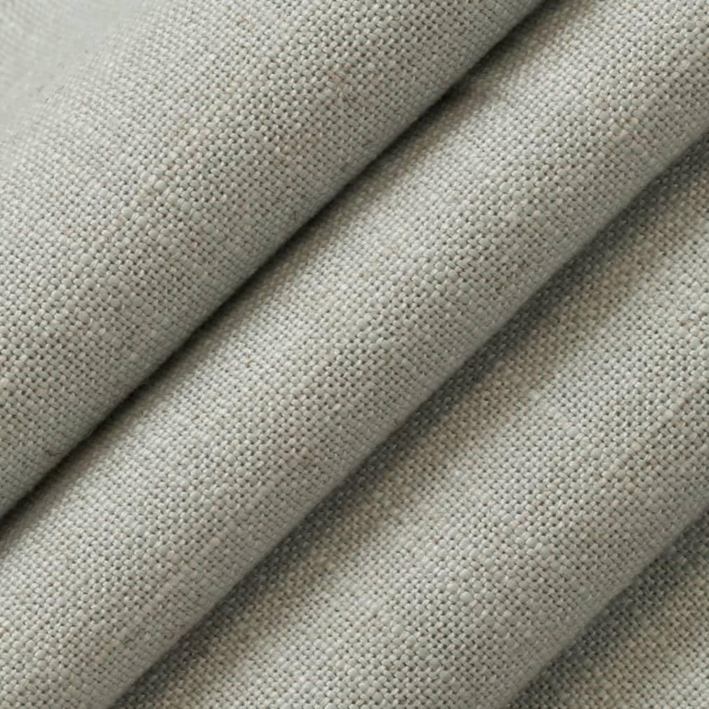 Aqua OEKA-TEX Standard 100 Certified Plain Linen Blend Upholstery Fabric by The Yard - SKU: Ross Spray