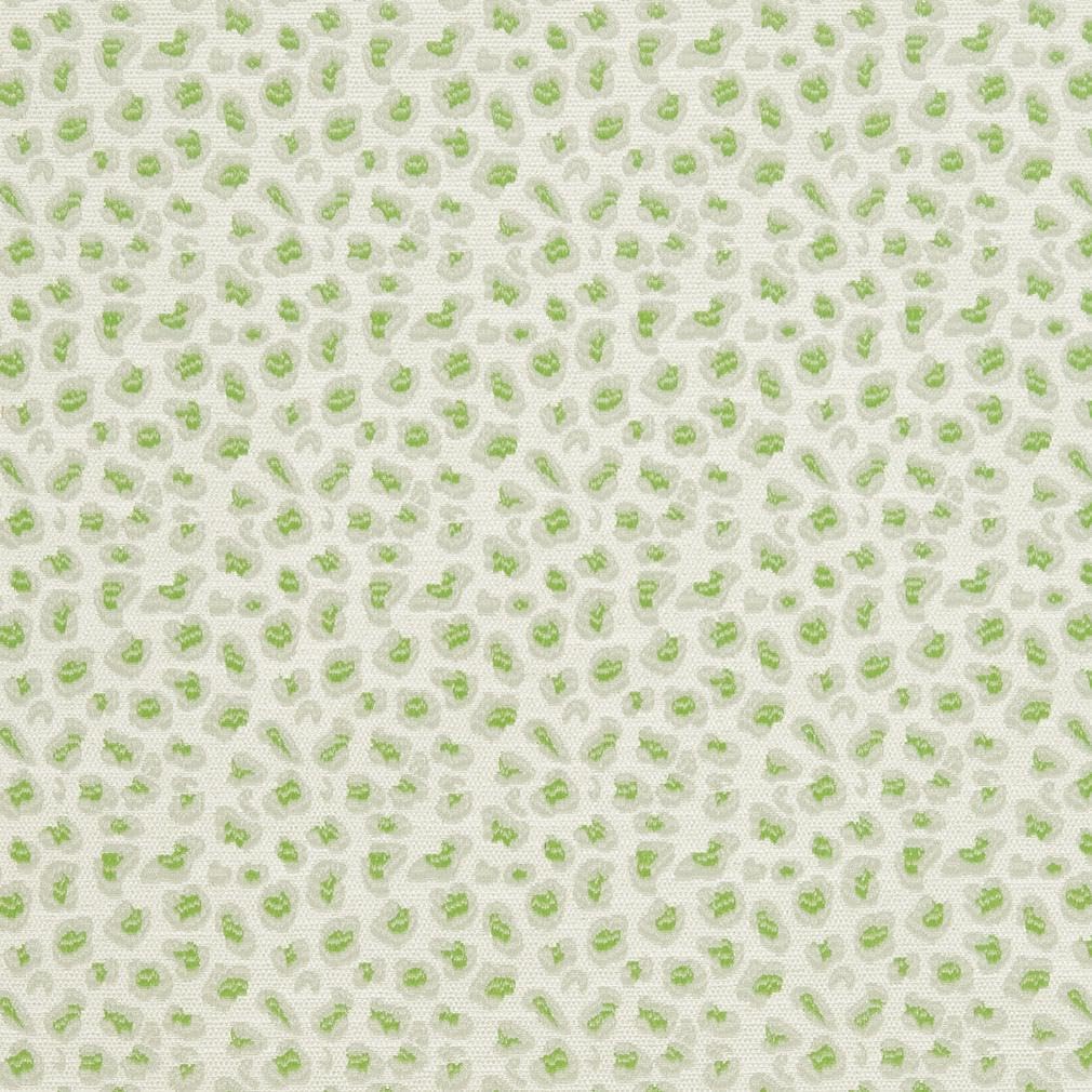 Green Animal Print Woven Pattern Upholstery Fabric by The Yard - SKU: Granger Lemongrass