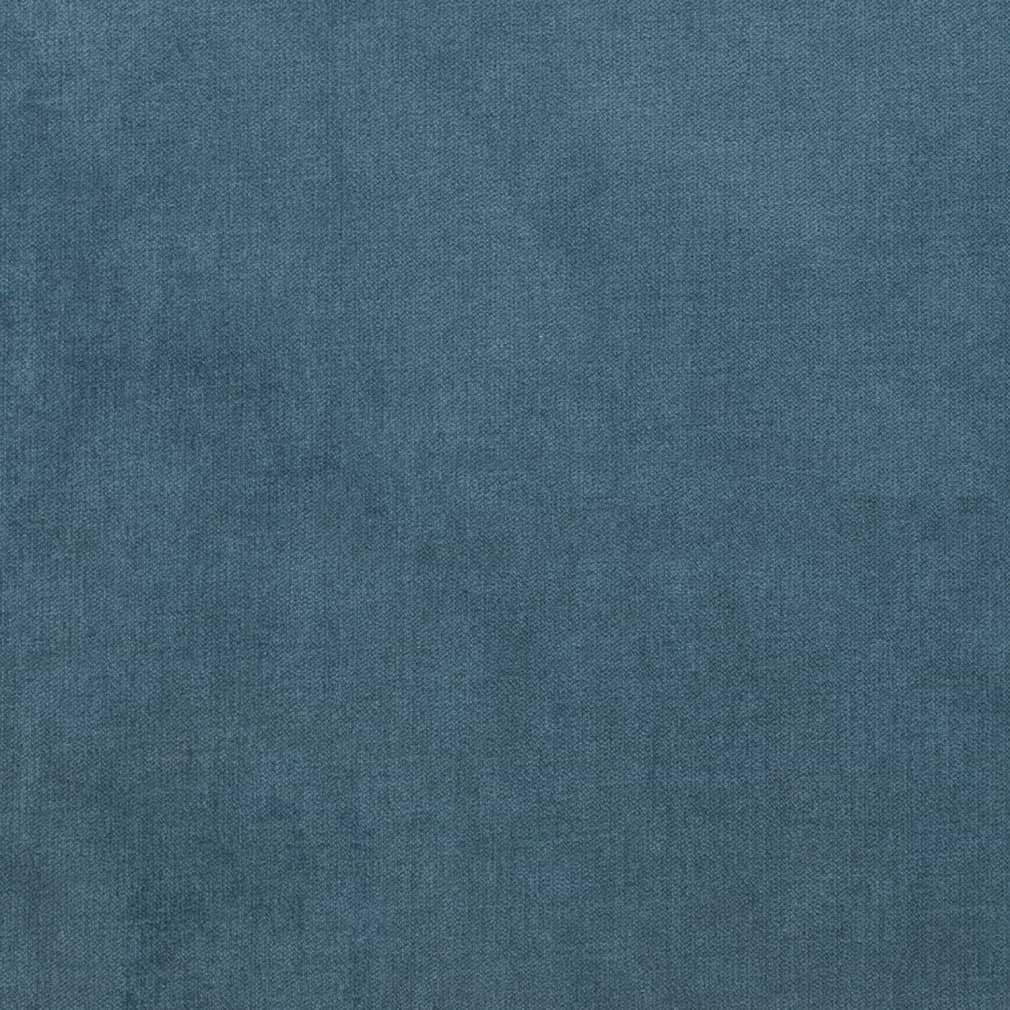 Blue Fade Resistant Plain Microfiber Velvet Upholstery Fabric by The Yard - SKU: Lawrence Marine