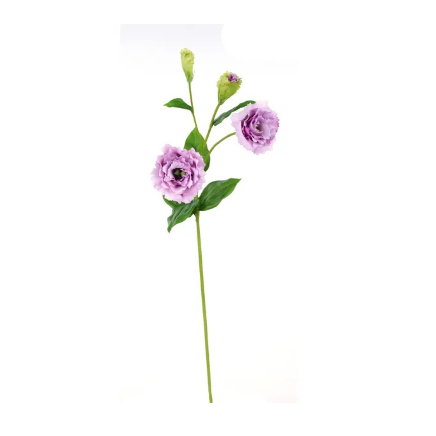 Real Touch Lavender Lisianthus Spray | 24.5" Artificial Floral Stem-FL001813