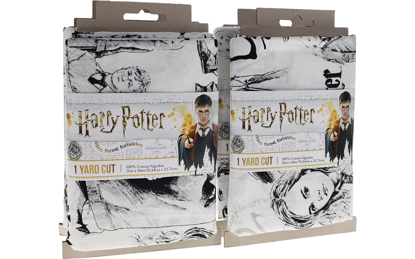 Harry Potter Cotton Precut Mystery Magic 4pc