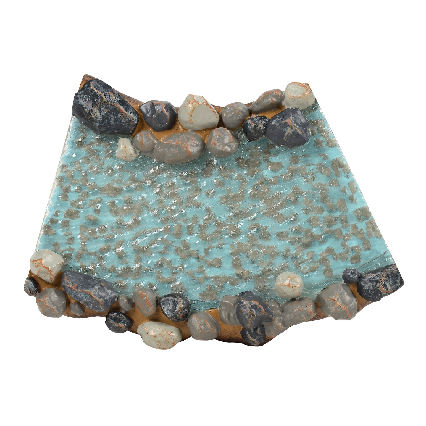 Department 56 Cross Product Village Babbling Brook Road Accessory Figurine Set, 3 Pieces 1in H