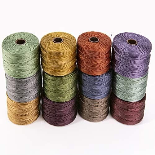 The Beadsmith Beadcord SLBC 12 Piece Mix
